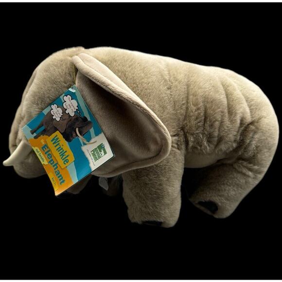 Animal Planet Elephants Wrinkle & Baby Sprinkle Plush 18" Stuffed Animal New Vtg - Picture 2 of 16